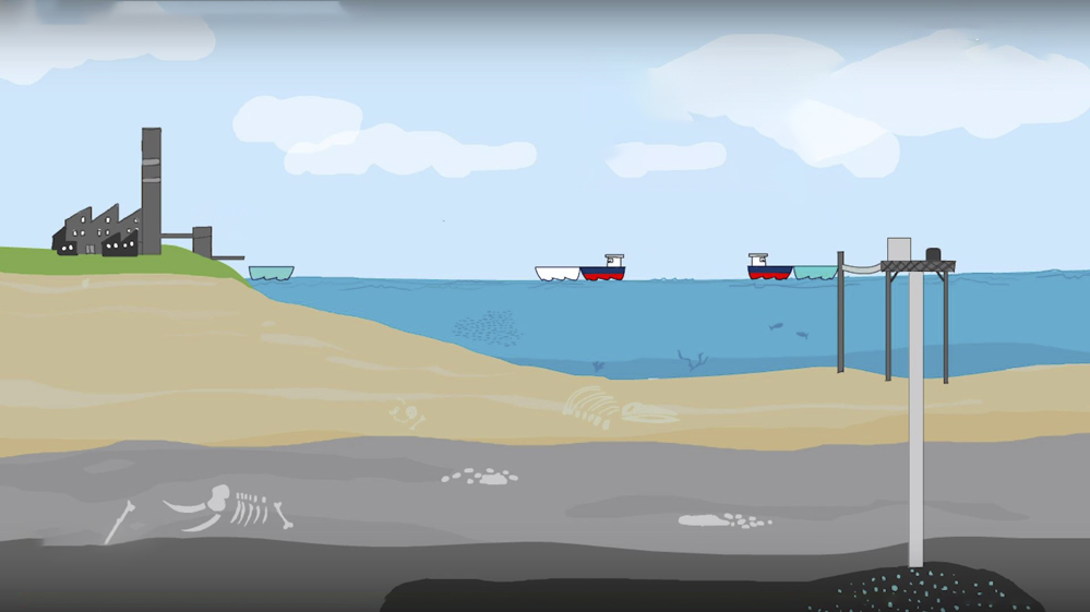 Capture CO2 at the source, compress it in a floating transport container, push the container with a boat to an empty offshore gas field and inject the CO2 into the field. In a nutshell, that is the concept for the transport and storage of CO2.