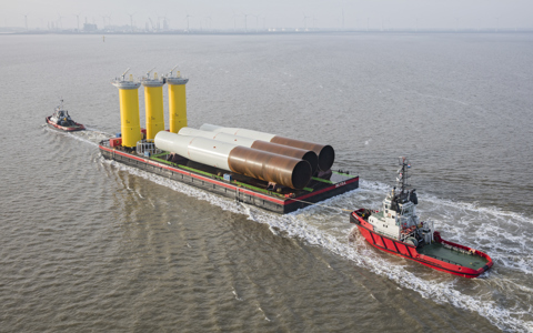 Borkum Riffgrund 2 project halfway