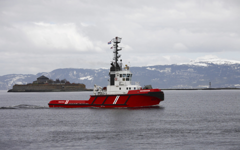 New tug 'Waterman' arrived at homeport Delfzijl