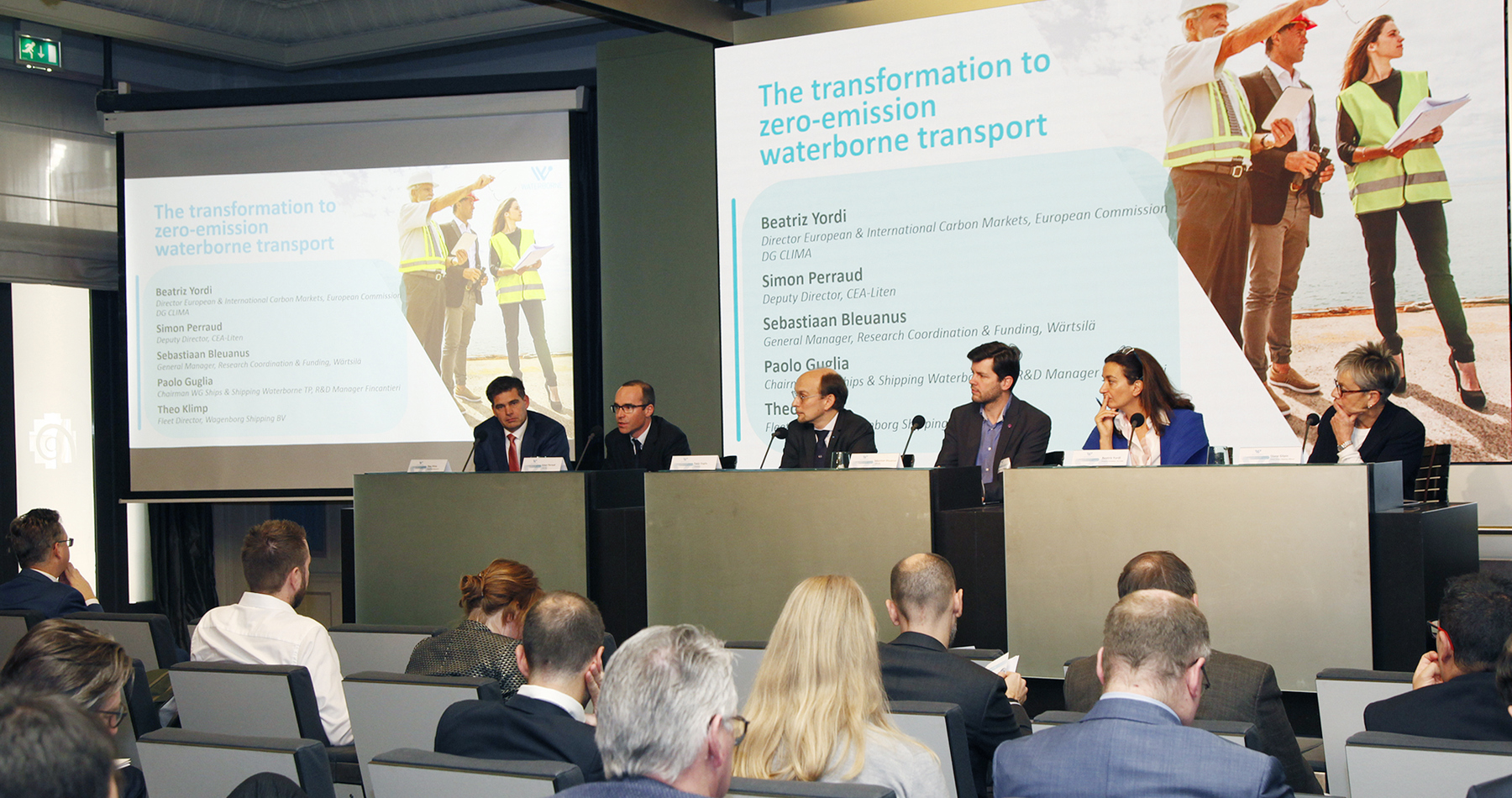 Wagenborg joins panel at Waterborne transport conference in Brussels about zero emission shipping