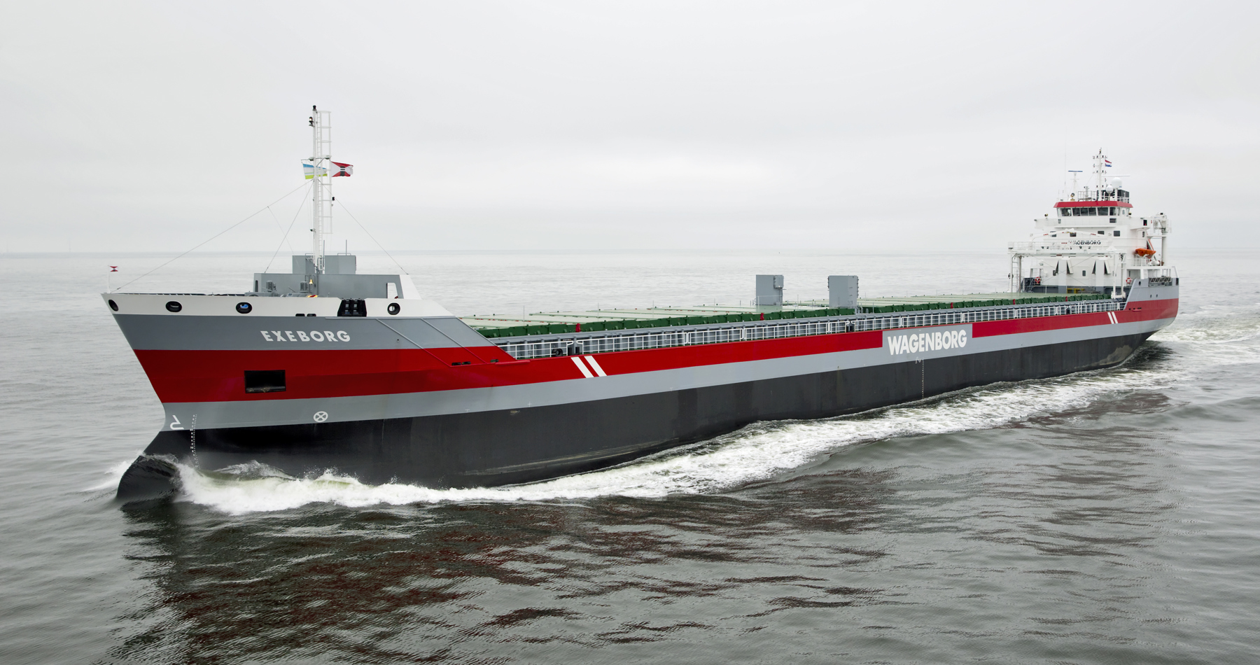 Exeborg welcomed as first ocean going vessel of 2020 in the port of Montreal