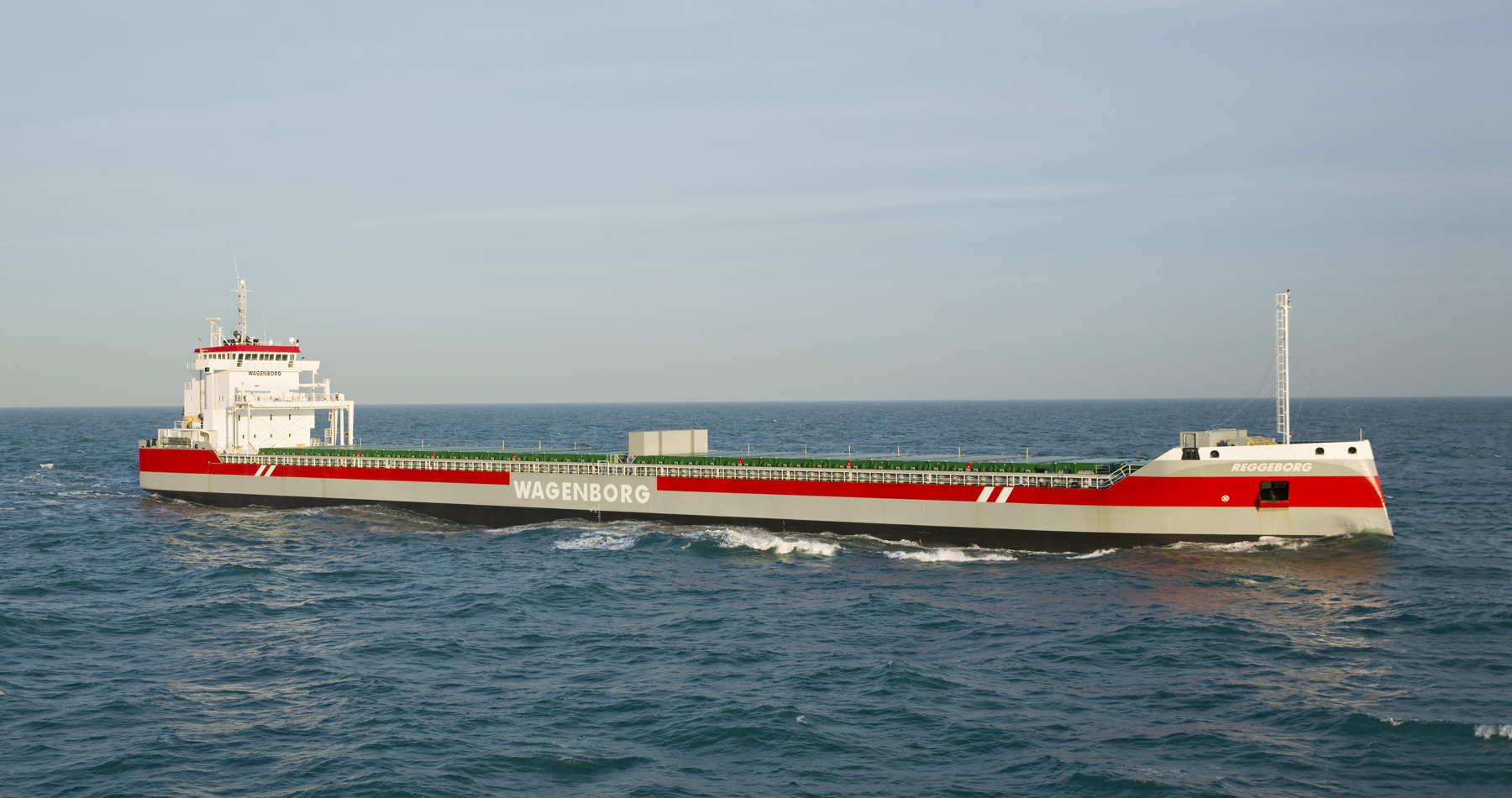 Reggeborg first ship with ballast water treatment system