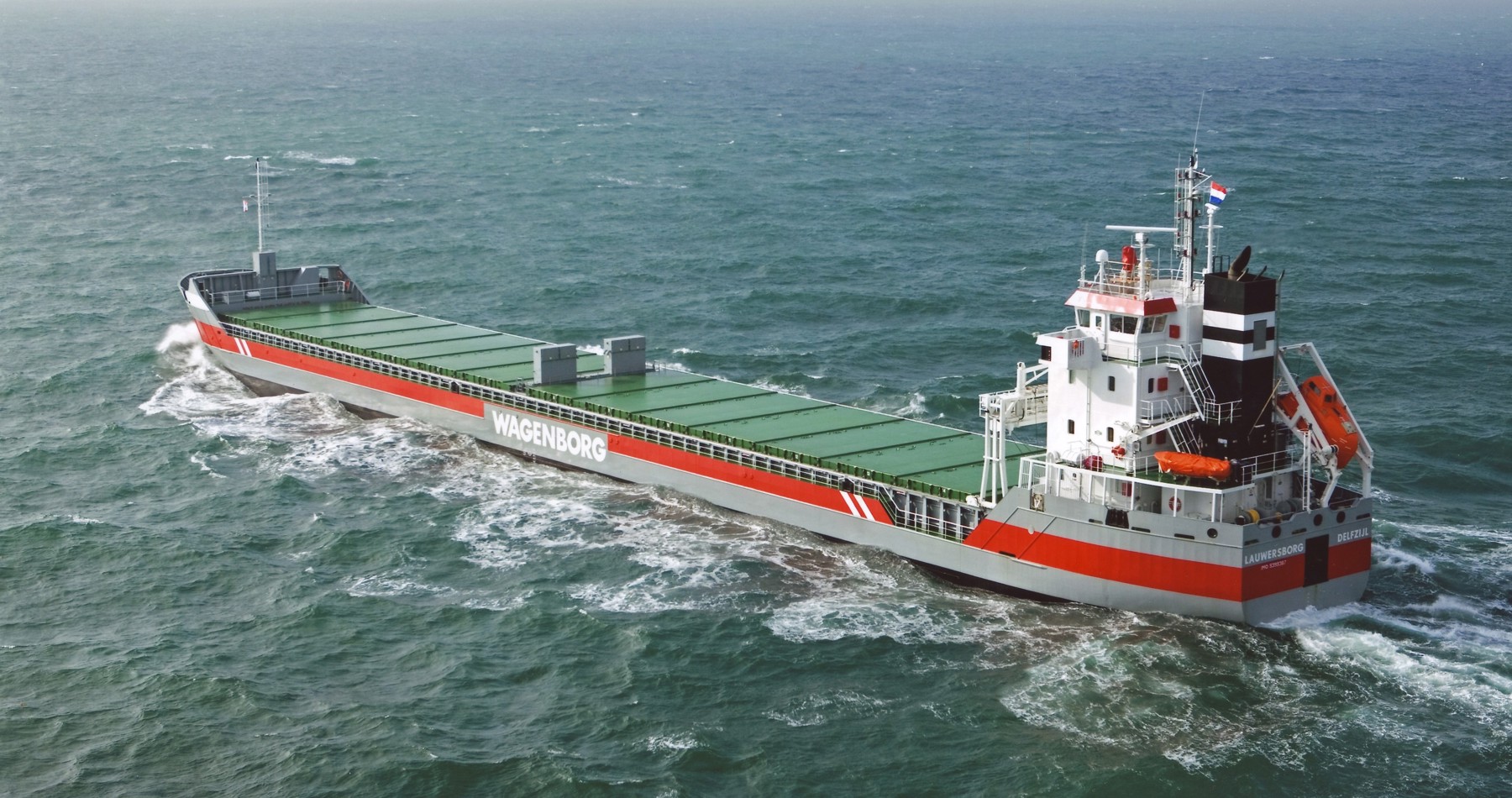 MV Lauwersborg shipped woodpulp from Baltic to the Continent