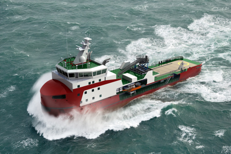 New building order world’s first shallow draft ice-breaking walk to work vessel