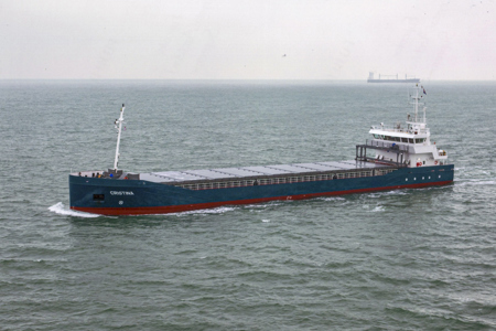 MV Christina ships project cargo to Copenhagen