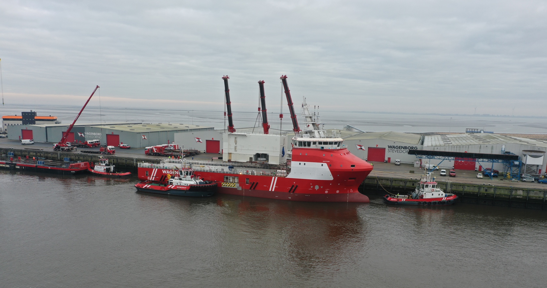 Wagenborg Offshore signs contract for third walk to work vessel on the Southern North Sea