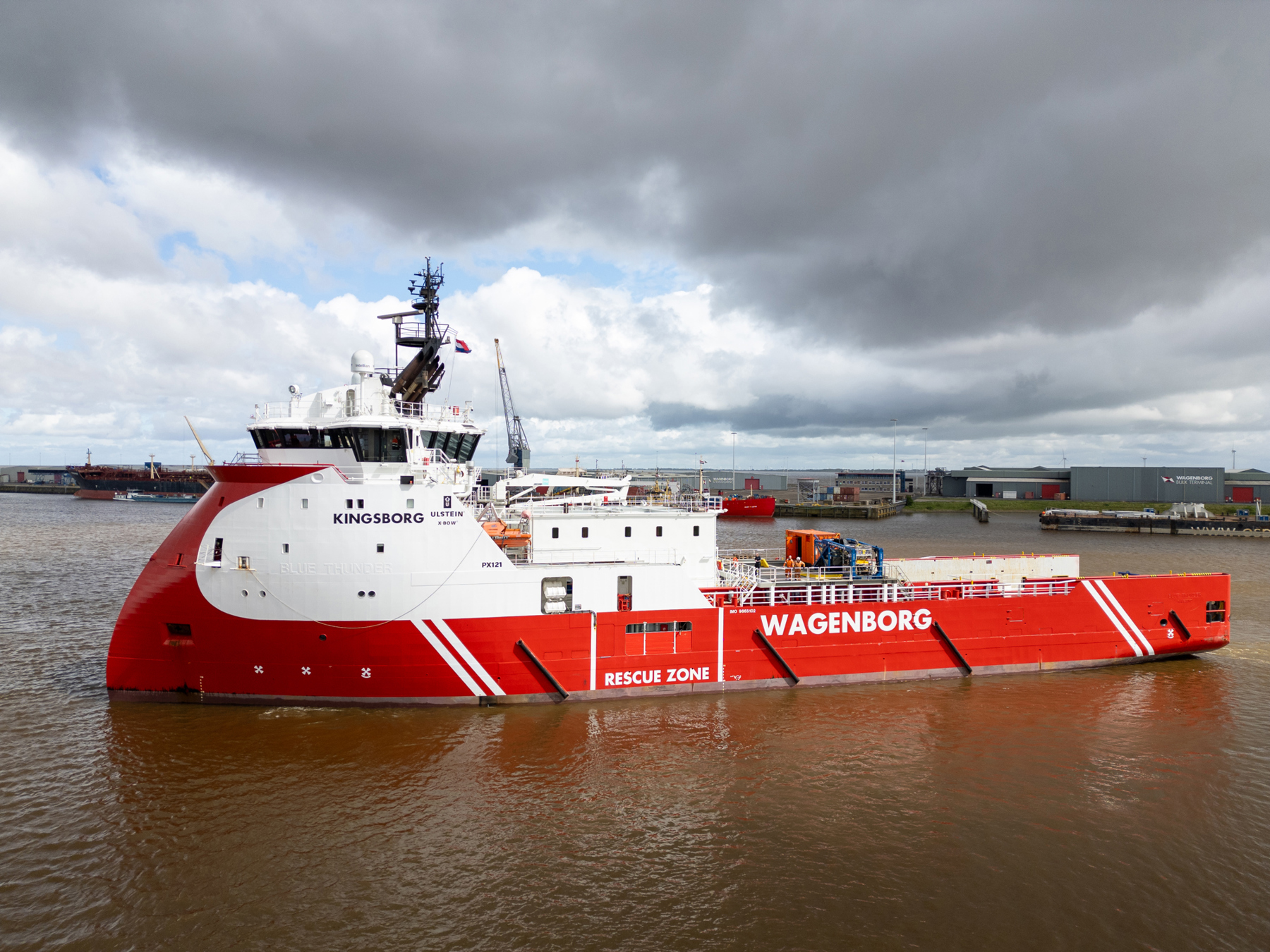 Wagenborg Strengthens Market Position With Ampelmann Gangway Wagenborg Strengthens Market Position With Ampelmann Gangway