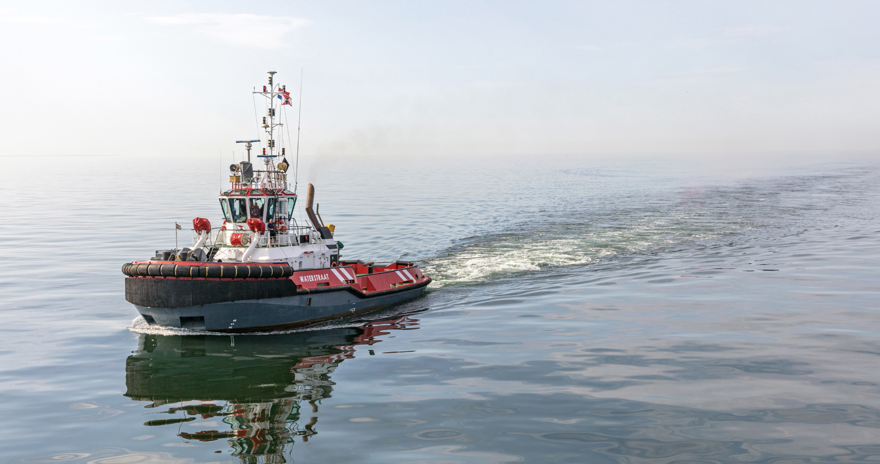 ASD tug 'WATERSTRAAT' ready for another 5 years of service after maintenance and updates