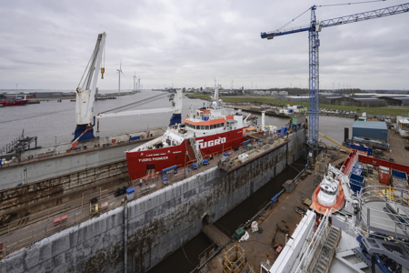 Shipyard Royal Niestern Sander awarded steel works for methanol conversion ‘Fugro Pioneer’