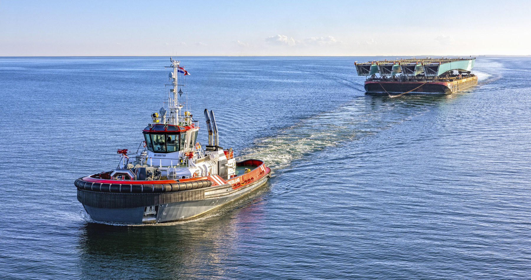 Wagenborg tugs support bridge project in Northern Norway